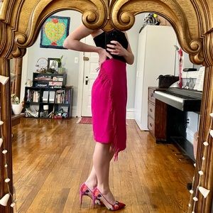 Vintage Michael Kors Wool Pink Skirt